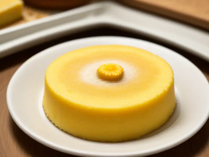 Migas doces com leite, canela e açúcar