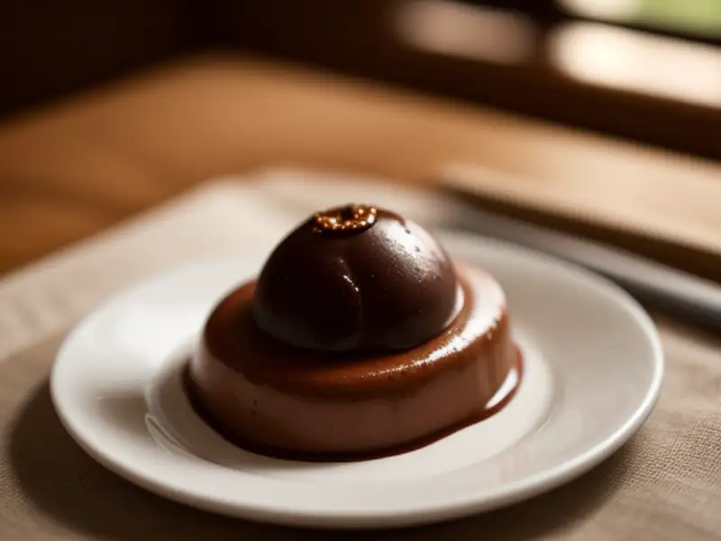 Molho de trufas e conhaque