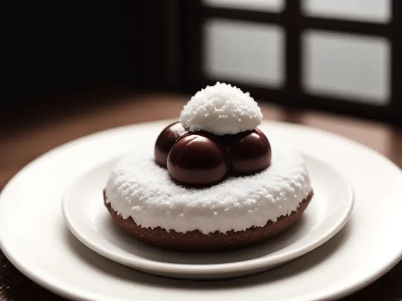 Szaloncukor de coco e chocolate