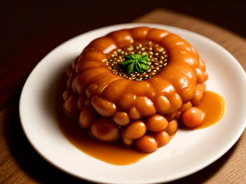 Tajine de raízes com lentilha vermelha